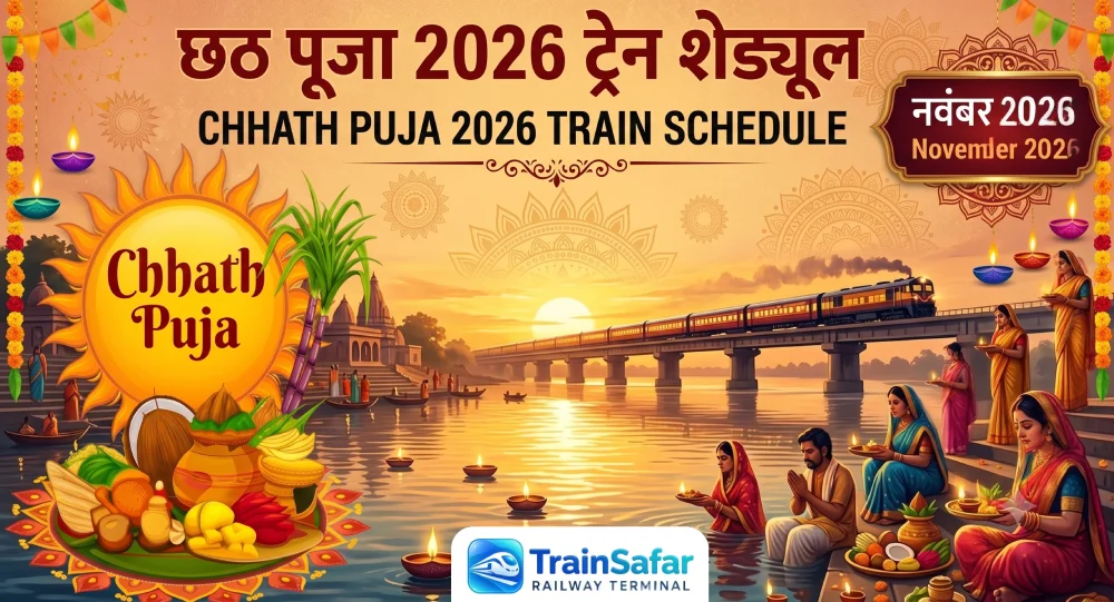 Chhath Puja 2026 Train Schedule: 10 November Se 25 November Tak Ka Complete Guide