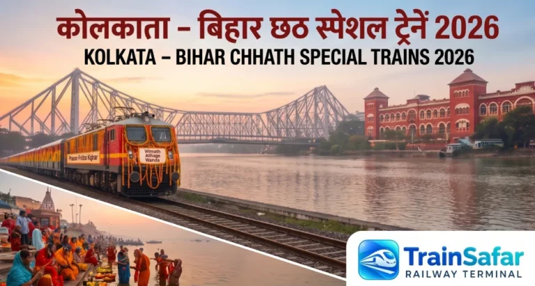 Kolkata, Howrah aur Sealdah Se Bihar Chhath Special Trains 2026: Dates aur Schedule
